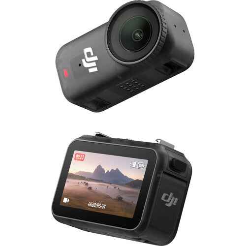 DJI Osmo Nano ultra-compact action camera with front lens and rear touch screen