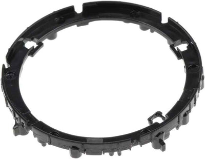 Black lens bayonet mount ring with locking tabs, repair part for E-mount lenses