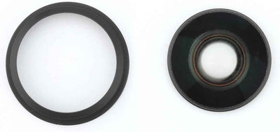 Camera lens repair part: black circular ring and lens housing insert