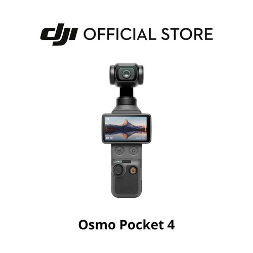 DJI Osmo Pocket 4 handheld gimbal camera with 1-inch sensor, front display