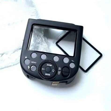 Godox V1 speedlite rear replacement panel with mode wheel and button controls, black