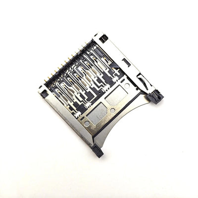 SD card slot reader holder with metal bracket and black connector for Nikon cameras