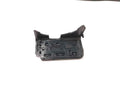 Black camera interface cover assembly with exposed underside electronics