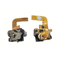 Mirror drive motor assembly with ribbon cable and black mounting bracket